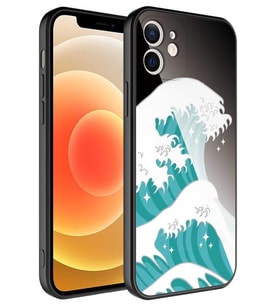 Apple iPhone 11 Kılıf Kamera Korumalı Renkli Tasarım Kadife İç Yüzey Silikon NO9