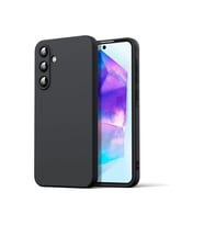 Samsung Galaxy A16 5g Kılıf Nano İçi Kadife Silikon - Siyah