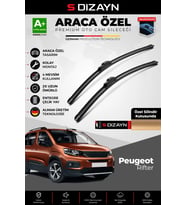 Drs Tuning Peugeot Rifter Ön Cam Silecek Seti 2019 Üzeri Premium Araca Özel 65-43 Cm A+ Kalite