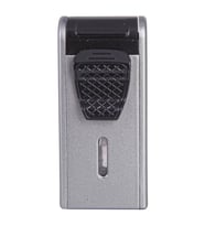 Çift Torch Pürmüz Gunmetal Metal Puro Çakmağı - TR7925