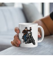 Motorcu Model Bardak - Motorcu Bardağı