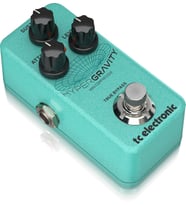 Tc Electronic HyperGravity Mini Compressor Profesyonelce Parlak Tonlar için Gelişmiş MD3 Çok Bantlı Dinamik Algoritması ile Son Teknoloji Çok Bantlı Sıkıştırma