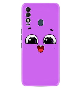 Tecno Spark 8T Kılıf Silikon Desen Özel Seri Purple Sweety 1717