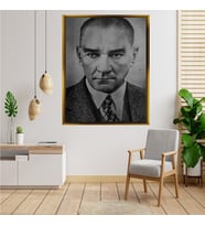 ÇERÇEVELİ ATATÜRK TABLO S434