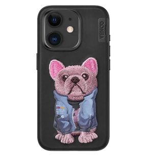 Venco Apple iPhone 11 Cute Desenli Kapak - Siyah