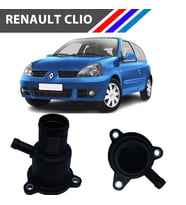 Otozet -Clio 1.4 - 1.6 Benzinli Termostat Kapağı Yan Sanayi 1998 - 2004 7700101179