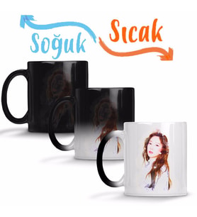Taeyeon 02 Sihirli Kupa Bardak Porselen