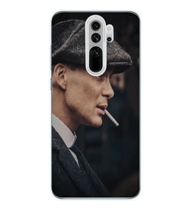 Xiaomi Redmi Note 8 PRO Uyumlu Thomas Shelby Tasarımlı Şeffaf Telefon Kılıfı