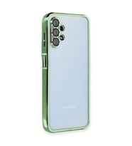 Samsung Galaxy A13 4g Kılıf Razer Lensli Silikon - Yeşil