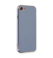 Apple İphone 7 Kılıf Volet Silikon - Mavi
