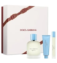 Dolce & Gabbana Light Blue Pour Homme EDT 100 ml + EDT 10 ml + 50 ml Shower Gel Erkek Parfüm Seti