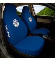 Fiat Uyumlu Penye Kumaş Oto Koltuk Kılıfı Takımı - Ön Arka Servis Tipi (Mavi)