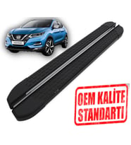 QASHQAİ 2014 2015 2016 2017 2018 2019 2020 2021 ARACA ÖZEL NEVADA SİYAH YAN BASAMAK