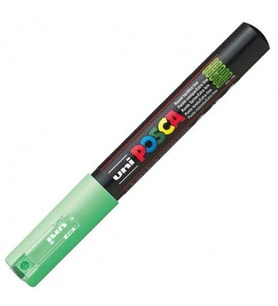 UNİ POSCA SU BAZLI POSTER MARKER 0.7 AÇIK YEŞİL PC-1M