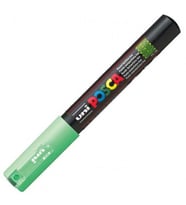 UNİ POSCA SU BAZLI POSTER MARKER 0.7 AÇIK YEŞİL PC-1M