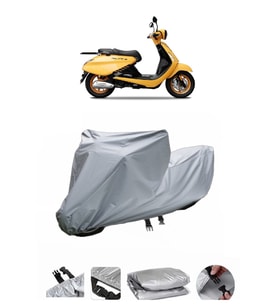 Yuki Gelato 125  Gri Motosiklet Brandası ARKA ÇANTA UYUMLU DEĞİLDİR