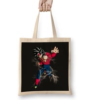 Super Sayain 4 Bardock Bez Çanta Uzun Saplı