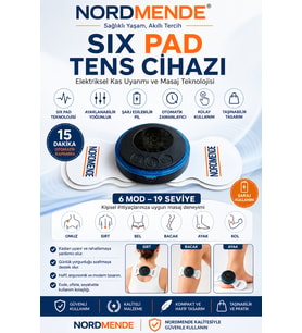 Kas Çalıştırma Six Ped Tens Cihazı