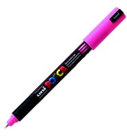 Uni-Ball Markör Boyama Posca Su Bazlı Poster 0.7 MM Pembe (6 Lı Paket)