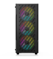 POWERBOOST 650W 80+ BRONZE PB-P801AB 4-RGB Fanlı Gaming Mid-Tower PC Kasası