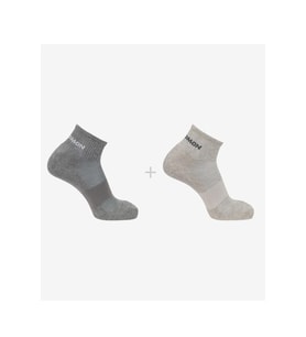 Salomon LC19834 Evasıon Ankle 2 Pack Çorap - GRİ