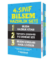 Zeki Çocuk Yayınları 4.Sınıf Bilsem Hazırlık Seti 