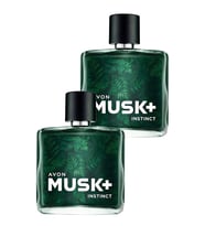 Avon Musk Instinct Erkek Parfüm Edt 75 Ml. İkili Set