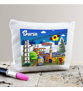 Bursa Tasarımlı  Bez El Çantası