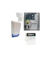 TEKNİM TSP-5324LCD GSM+GPRS Kablolu 4+4 Bölgeli Alarm Seti (AKÜSÜZ)