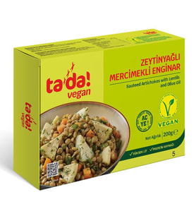 Zeytinyağlı Mercimekli Enginar 200gr 1 Adet