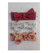 Kız Bebek Çocuk 3 Lü Bandana Toka Seti (Karışık)