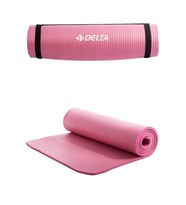 Delta Konfor Zemin 10 mm Taşıma Askılı Pilates Minderi Yoga Matı Pembe