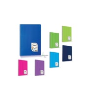 Çınar Colormaxi Spiralli Defter Plastik Kapak Kareli 72 YP A4 72/4 73002 (Karışık)