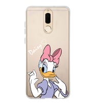 Huawei Mate 10 Lite Uyumlu Ördek Desenli Şeffaf Telefon Kılıfı