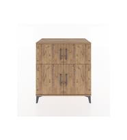 Hyperion Şifonyer 2 Raflı 4 Kapaklı 88x44x96 Çam-Çam
