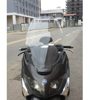 MOTOCAM Piaggio X Evo 250 Ön Cam 2008-2016 Model 70cm Şeffaf Renkli 4mm UZUN