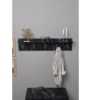 Askılık Duvar Elbise Askılığı Portmanto 80 Cm Bendir Düz