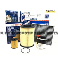 Volvo S40 1.6 Dizel Bosch Filtre Bakım Seti (2007-2010)