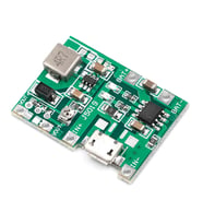 TP4056 18650 Lityum Pil Şarj Micro Usb Ayarlı Voltaj Yükseltici