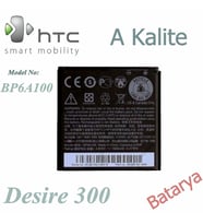 HTC  Uyumlu BP6A100 Batarya Desire 300 Uyumlu A Kalite Batarya