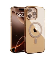 İphone 16 Tash Diamond Magsafe Kapak - Gold