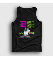 Presmono Unisex Siyah Sky Astroworld Travis Scott Atlet 43158tt