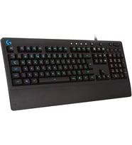 G G213 RGB Kablolu Oyuncu Klavyesi, LIGHTSYNC Teknolojisi, Sıvı Dökülmesine Dayanıklı, Özel Medya Denetimleri, Türkçe Q Klavye, Siyah