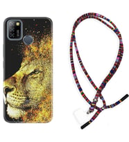 INFINIX Smart 4 5 6 Zero 8 S5 Pro Kılıf Boyun Asklı Rasta Silikon Leon 1323