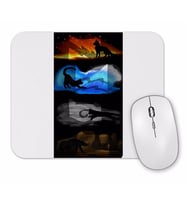 Warrior Cats Four Elements, Four Clans Mouse Pad