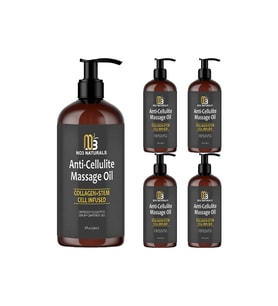 NO3 Naturals Kolajenli Vücut Bakım ve Masaj Yağı 240 ml x5