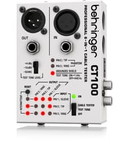 Behringer CT100 Profesyonel 6'sı 1 Arada Kablo Test Cihazı