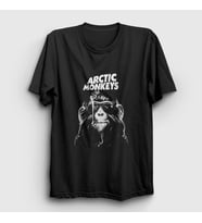 Presmono Unisex Siyah Cigar Arctic Monkeys T-Shirt 12690tt