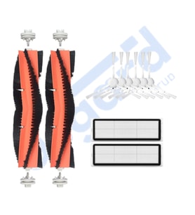 Xiaomi 1C,2C,Mop 2 Uyumlu 2 Ana Fırça 6 Yan Fırça 2 Filtre PKT-iasgf0000007