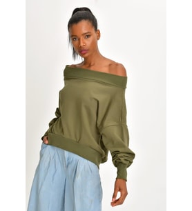 SWEATSHIRT  (Haki)